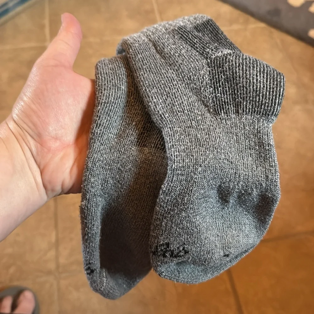 Cabela's Medium-Weight Wool Boot Socks for Men Gray Size Large 9-12